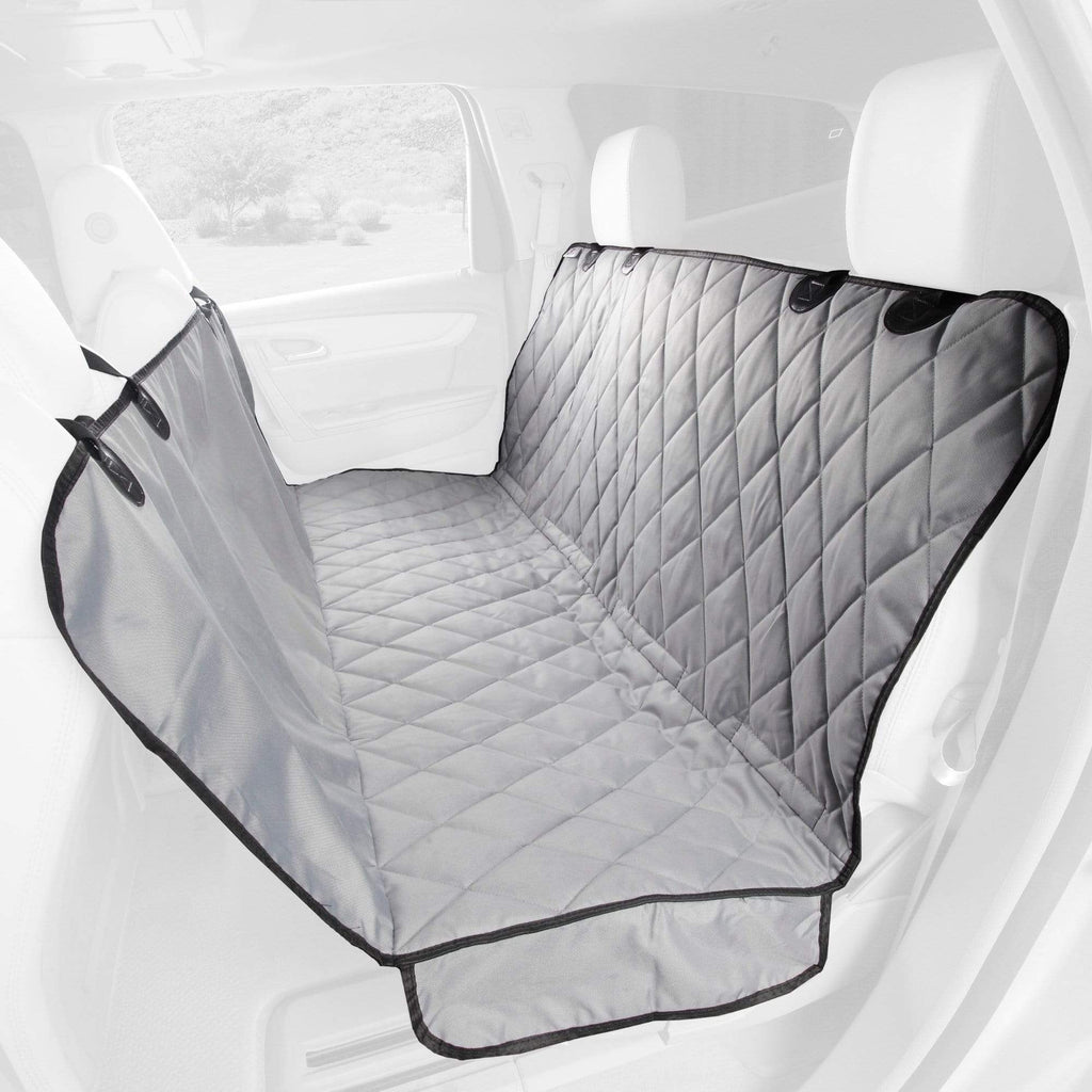 Grey Premium Rear Seat Cover with Hammock