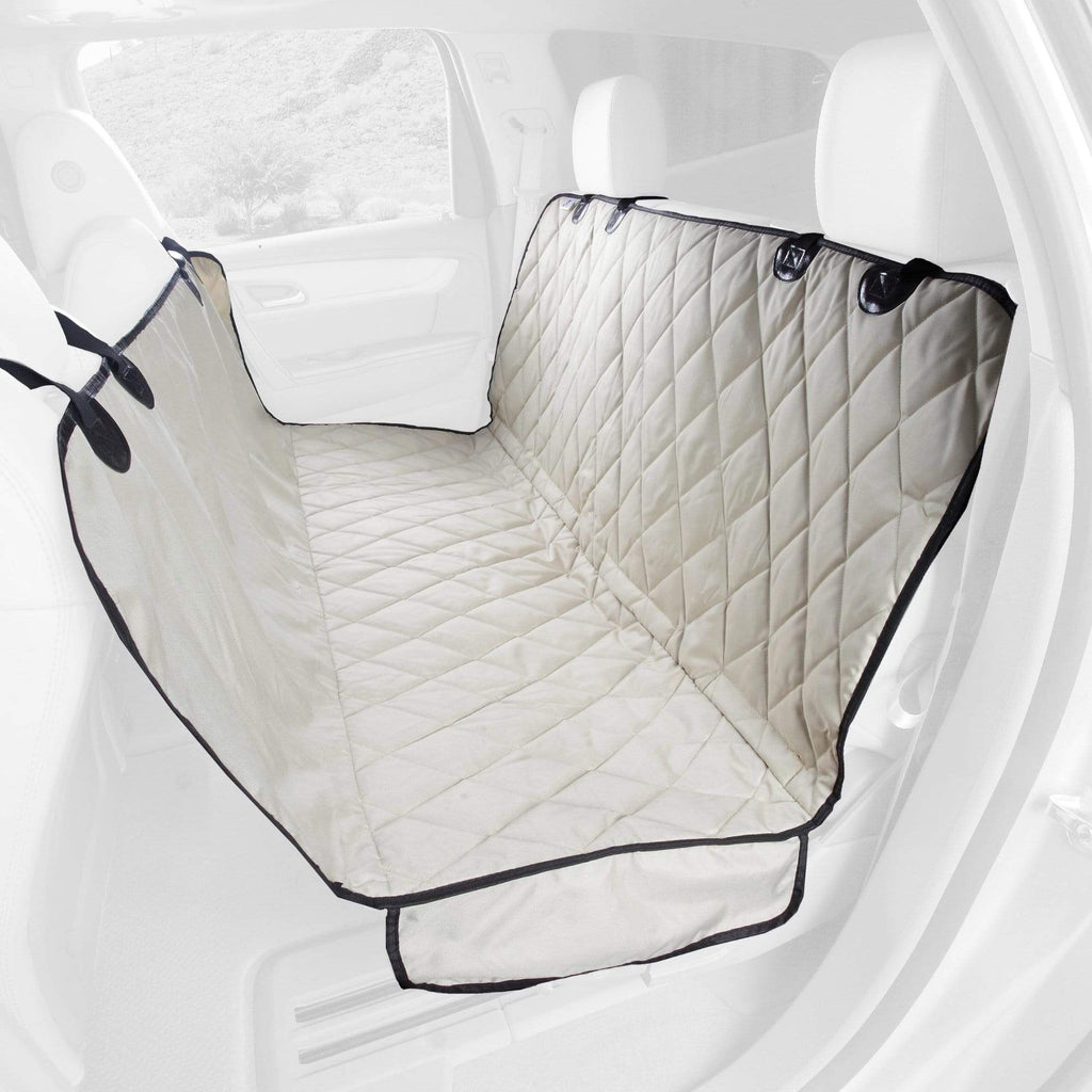 Tan Premium Rear Seat Cover with Hammock